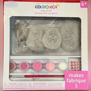NWT Creatology rock art set Valentine’s Day theme